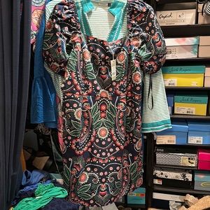 Boden Dom Navy dress. Size 14. NWT